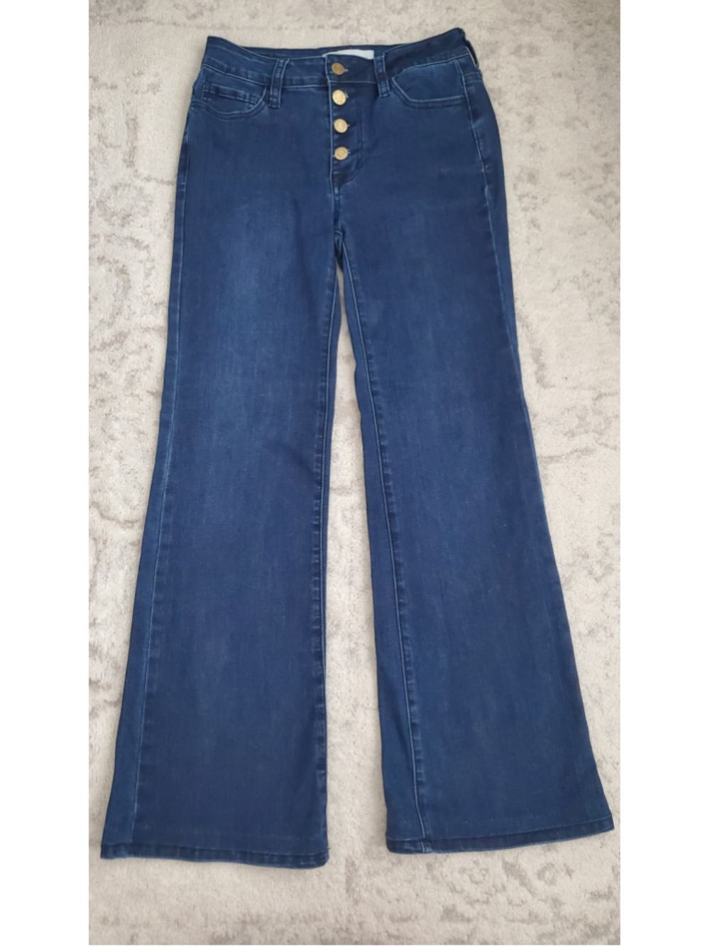 Women's Etienne Marcel Flare Jeans Size 26 Blue